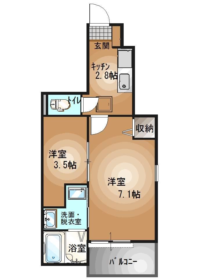 カレントの物件間取画像