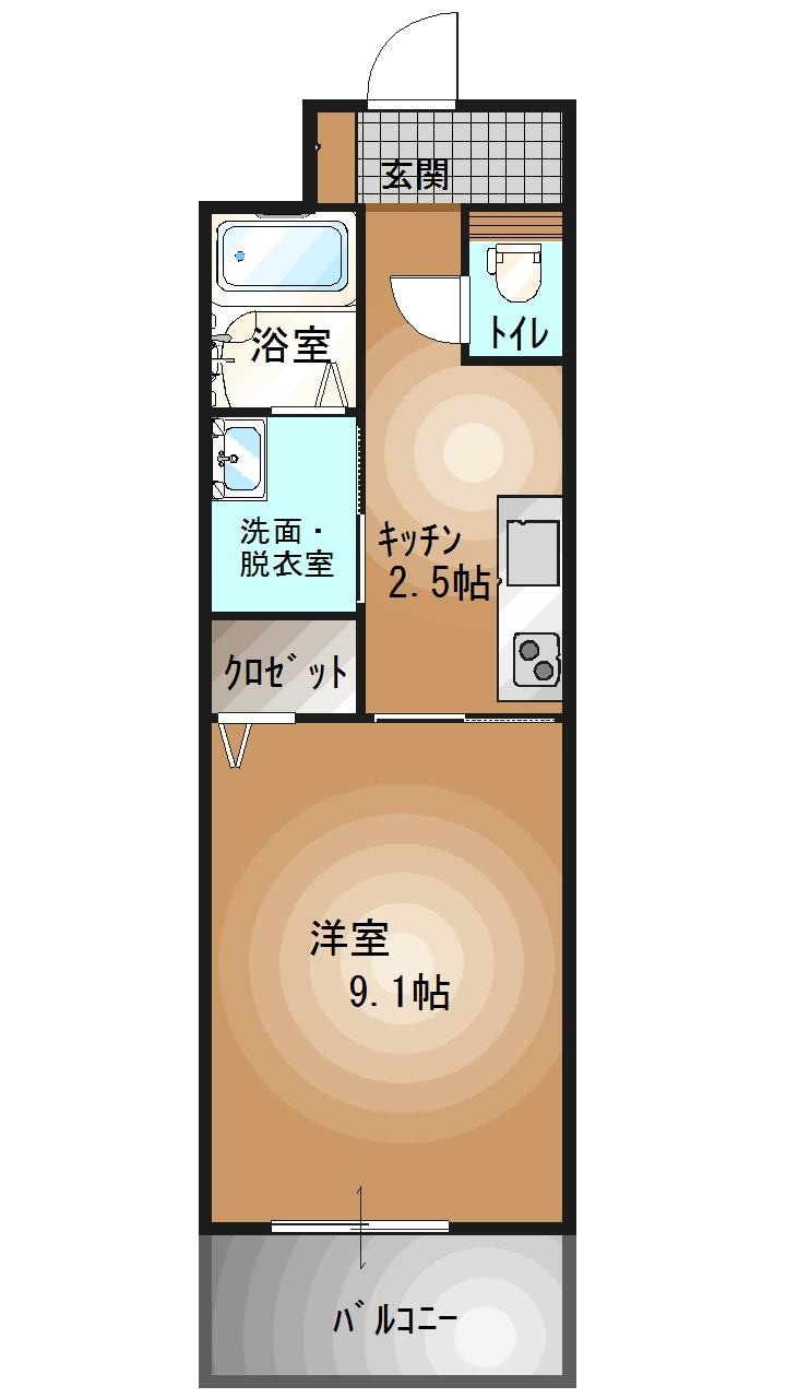 イースト　アヴェニューの物件間取画像