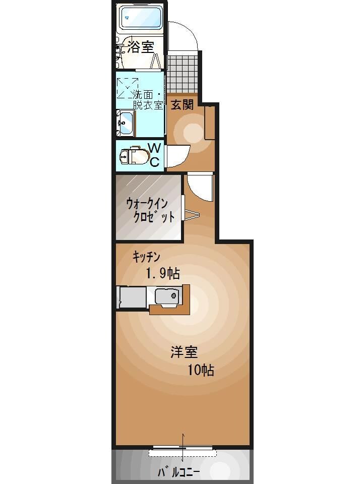 ルミノーザの物件間取画像