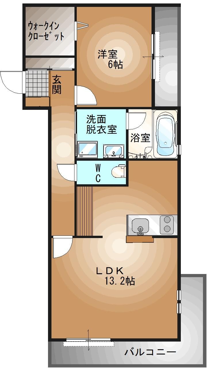 東武宇都宮駅 徒歩14分 3階の物件間取画像