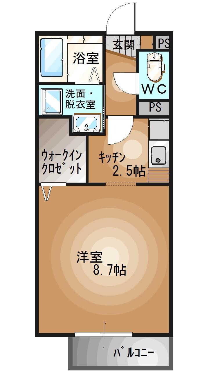 フォレストコート峰の物件間取画像
