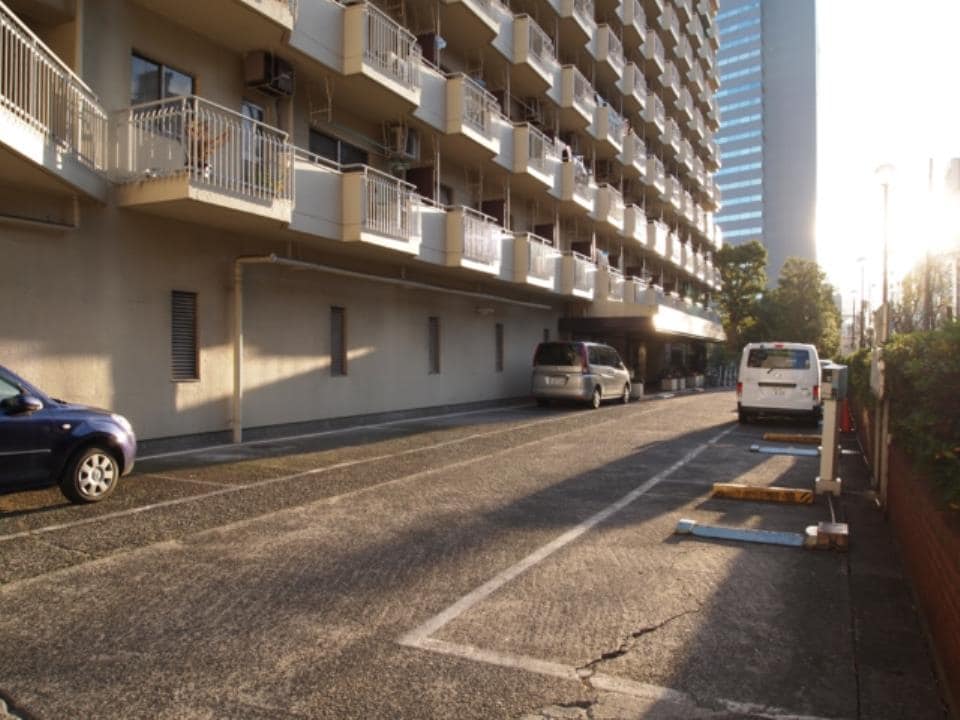 築地永谷コーポラスの物件外観写真