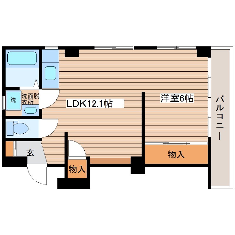 KSK大州ビルの物件間取画像