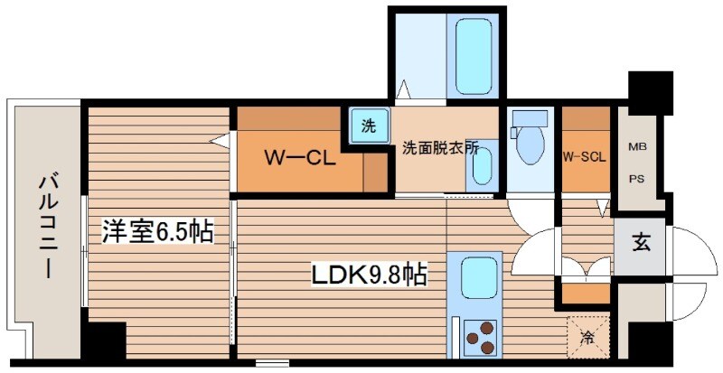 センテニアル東平塚の物件間取画像