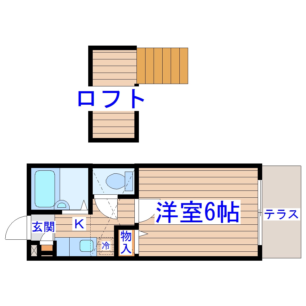 物件間取画像