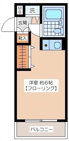 エスタ梅ヶ丘の物件間取画像