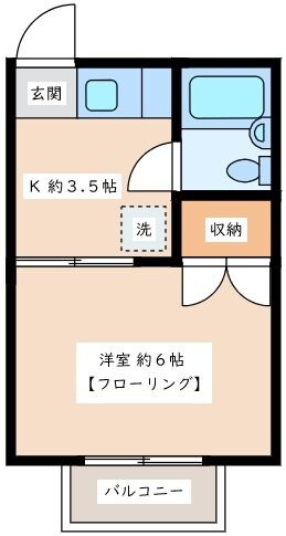 ロカレジデンスの物件間取画像