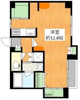 サンハイツ八幡山の物件間取画像