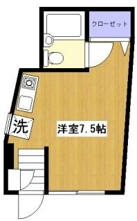 ハイツカサイの物件間取画像