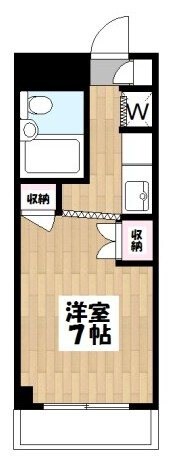 アークス太子堂の物件間取画像