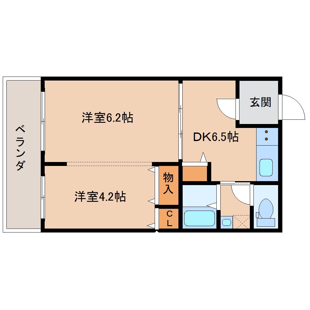 物件間取画像