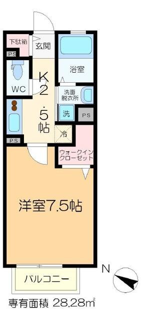 ソシエの物件間取画像