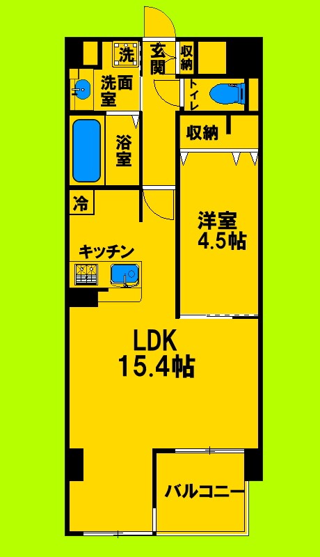 グランデュールの物件間取画像