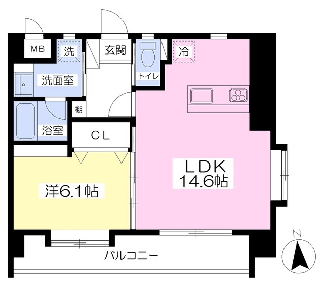 物件間取画像