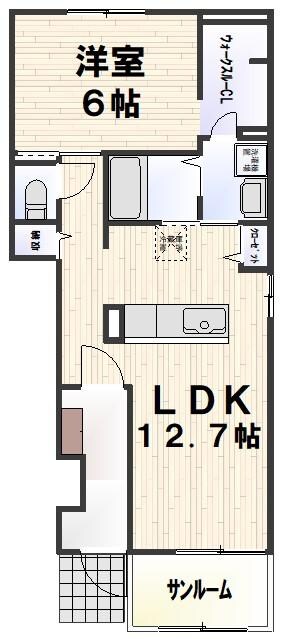 上宇和駅 徒歩12分 1階の物件間取画像