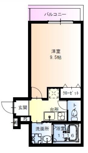 フジパレス住吉山之内の物件間取画像