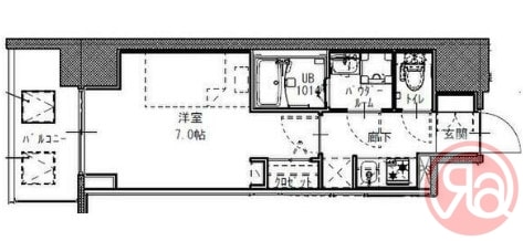 S-RESIDENCE堺筋本町Deuxの物件間取画像