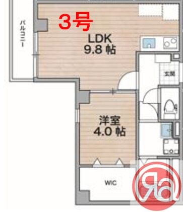ソリティア鶴見橋の物件間取画像