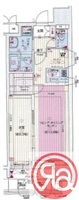 プレサンス心斎橋ニストの物件間取画像