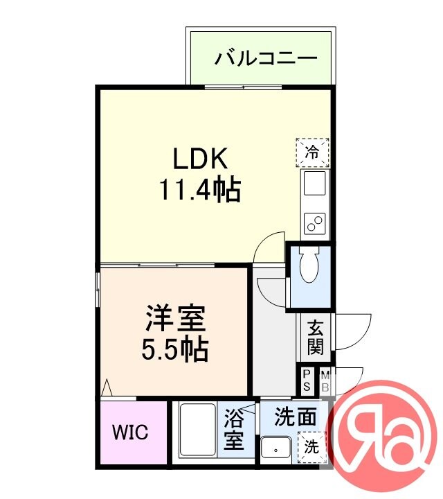 （仮称）フジパレス阿倍野区王子町の物件間取画像