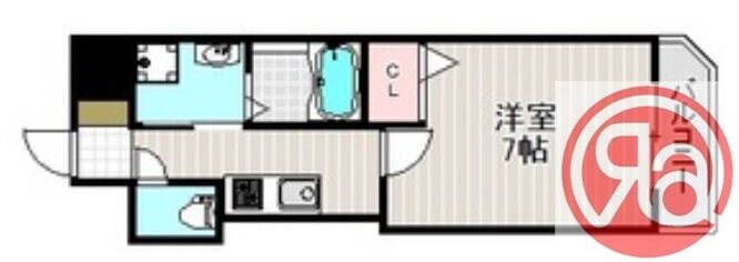 Ｋ－フロント今宮１番館の物件間取画像