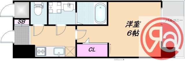 クレアグレイス岸里の物件間取画像