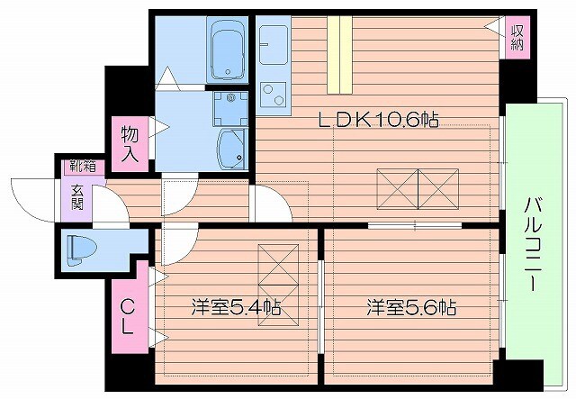 Ｗａｎ’ｓ　Ｓｔｙｌｅ阿倍野の物件間取画像