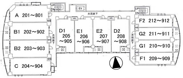 セレッソコート上本町ＥＡＳＴの物件内観写真