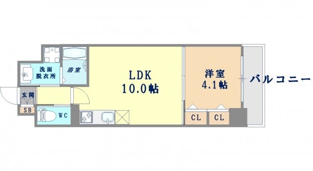 AND　TERRACE天王寺の物件間取画像