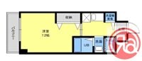 プラチナム松屋町の物件間取画像