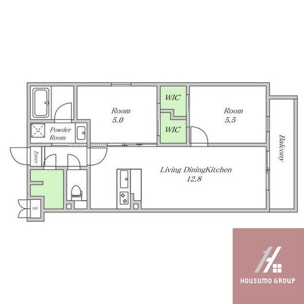 エスタジオ針中野の物件間取画像