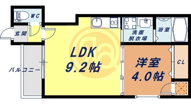 F asecia chartの物件間取画像