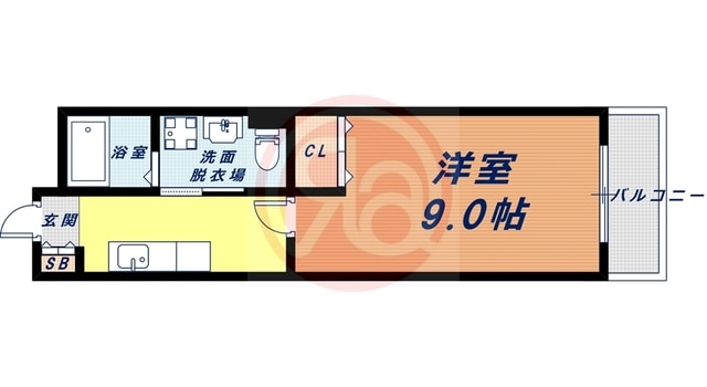 物件間取画像