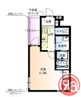 フジパレスあびこ駅北の物件間取画像