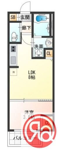 H-maison東住吉Ⅲの物件間取画像