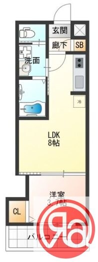 H-maison東住吉Ⅲの物件間取画像
