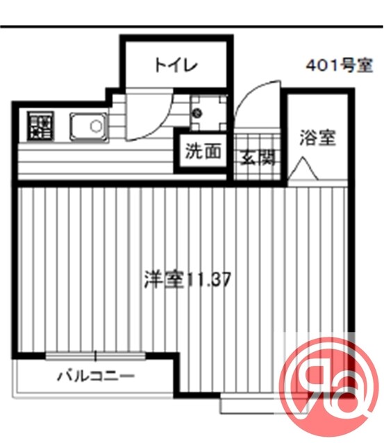 グレーシィ西田辺の物件間取画像