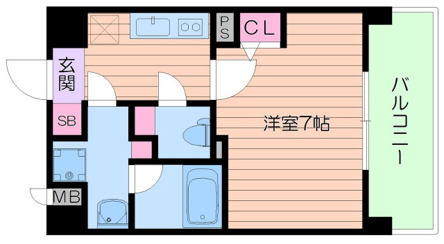 ライオンズマンション東高津公園の物件間取画像