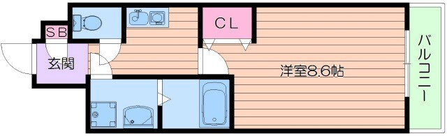 トラスト王子町の物件間取画像