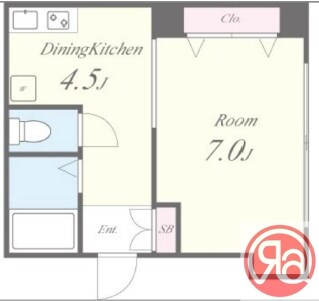 パシフィック南船場の物件間取画像