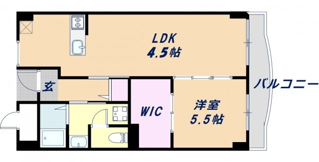 アネックス山野の物件間取画像