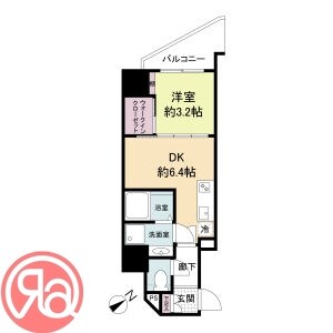 セレニテ難波ミラク参番館の物件間取画像