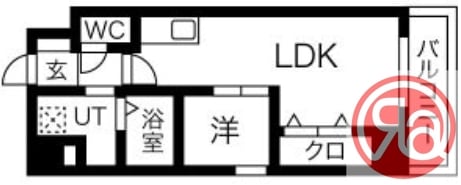 サンフォリア大手前の物件間取画像