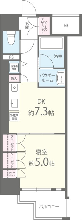 セイワパレス大手通の物件間取画像