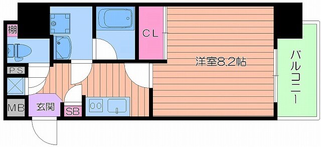 RESIDENCE SHINOの物件間取画像