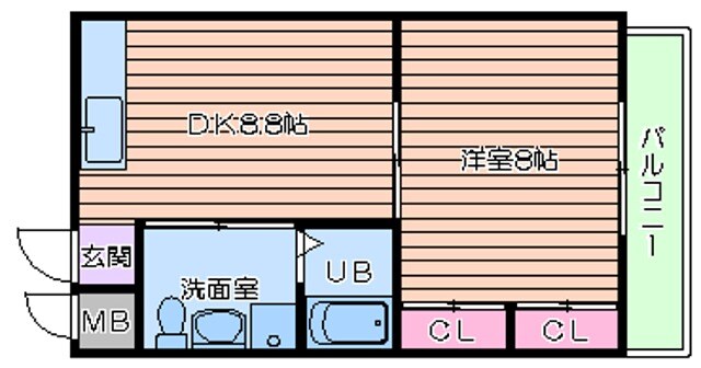 ブランカ住吉の物件間取画像