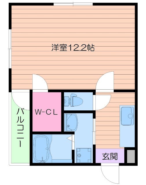 フジパレスあびこの物件間取画像