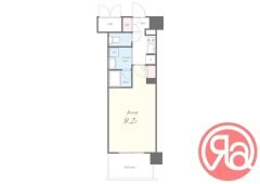 セイワパレス美章園駅前の物件間取画像