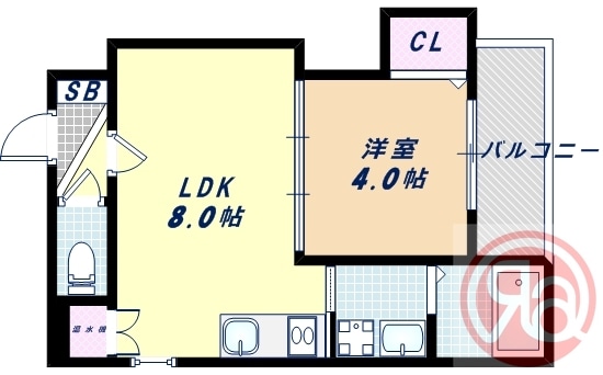 エグレットヒル矢田の物件間取画像