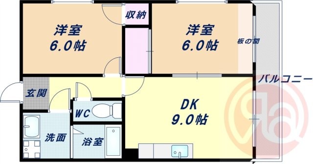 メゾンセレナの物件間取画像